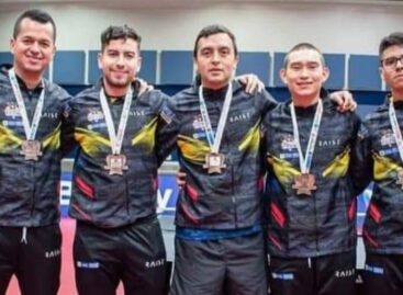 Bronce para el rionegrero Federico Otálvaro en el Sudamericano de Tenis de Mesa