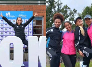 Después de 11 meses sin correr, Carolina Tabares subió al podio en la Carrera de la Mujer en Bogotá