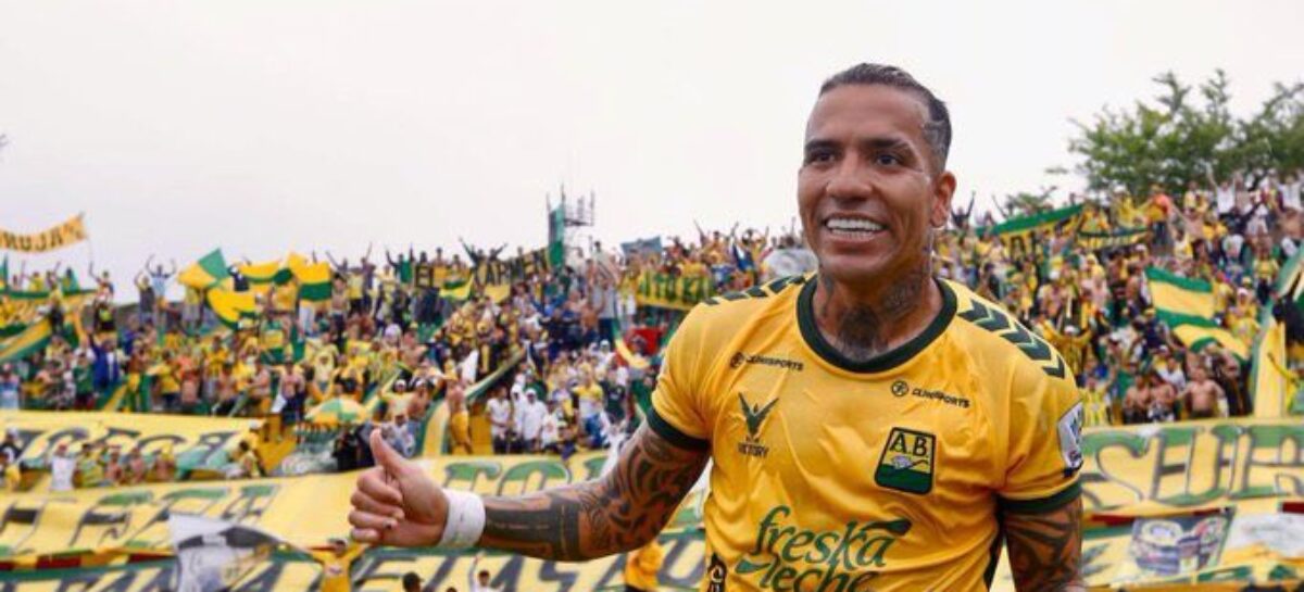 ¡Dayro Moreno, histórico! Llegó a 300 goles como profesional