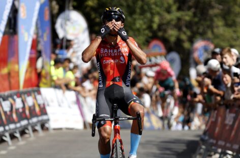 El colombiano Santiago Buitrago ganó la primera etapa de la Vuelta a Burgos