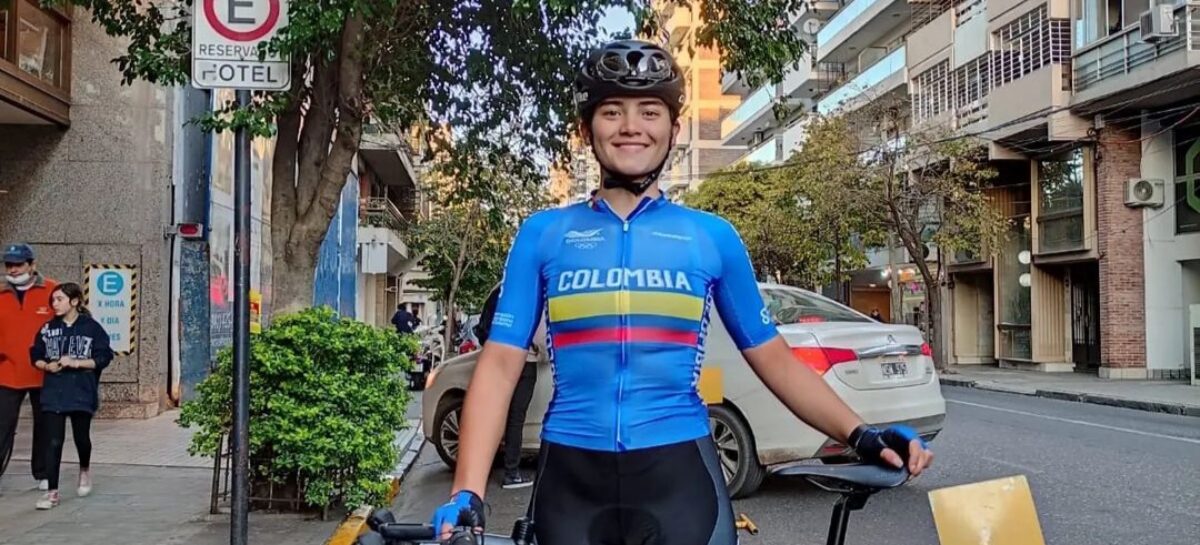 Angie Londoño, de El Carmen de Viboral, la nueva joya del ciclismo colombiano