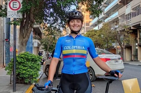 Angie Londoño, de El Carmen de Viboral, la nueva joya del ciclismo colombiano