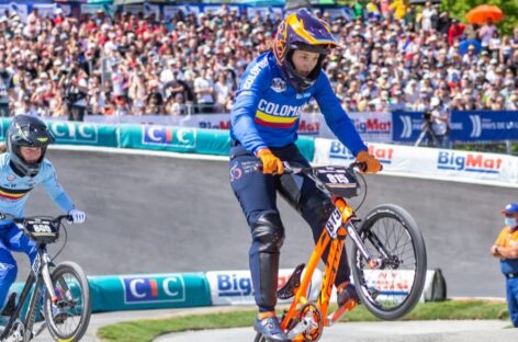 ¡La número 6 del mundo! Brillante actuación de Isabella Carranza en el Mundial de BMX en Francia