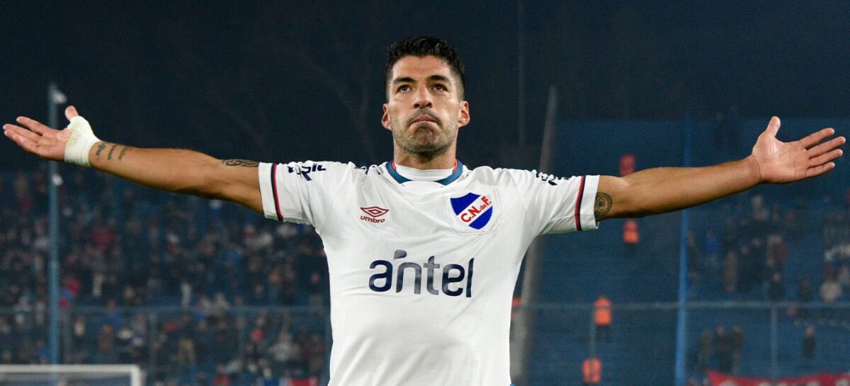 Luis Suárez marcó su primer gol en su regreso a Nacional de Uruguay