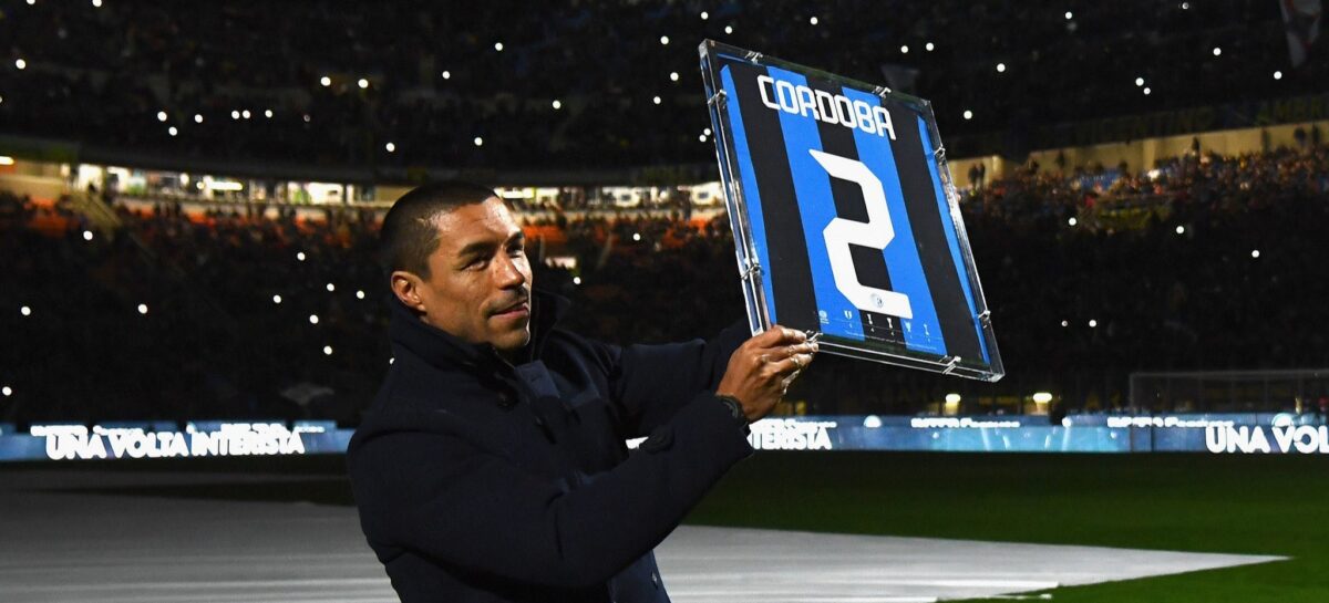 Iván Ramiro Córdoba fue elegido el mejor central extranjero en la historia del Inter de Milán