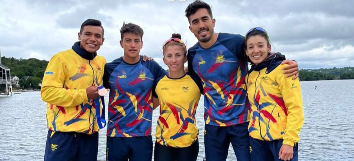 Cinco canoístas colombianos clasificaron a los Juegos Panamericanos de Chile 2023