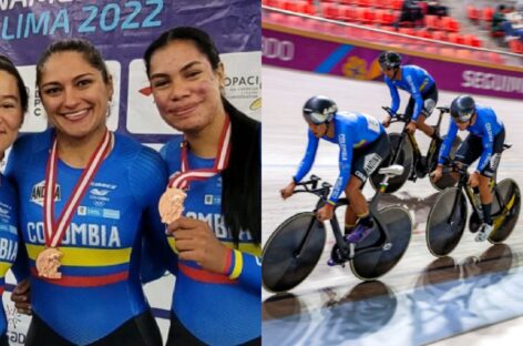 Colombia logró dos oros, seis platas y siete bronces en el Panamericano de Pista en Lima