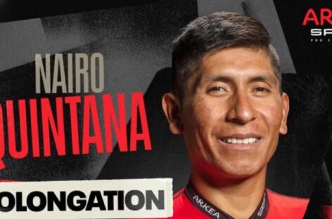 Nairo Quintana renovó contrato por tres años más con el Arkéa Samsic