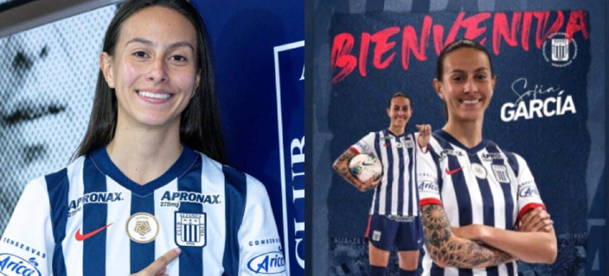 ¡Al fútbol femenino de Perú! La antioqueña Sofía García jugará en Alianza Lima