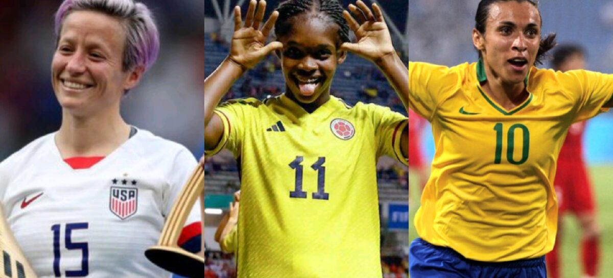 La FIFA comparó a Linda Caicedo con Marta y Megan Rapinoe, figuras del fútbol femenino