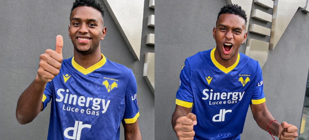 Juan David Cabal fue anunciado oficialmente como nuevo jugador de Hellas Verona