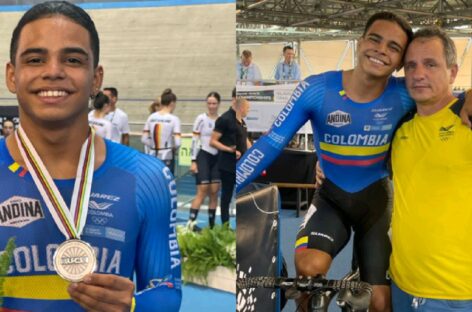 El colombiano Francisco Jaramillo es nuevo subcampeón juvenil de pista en Israel