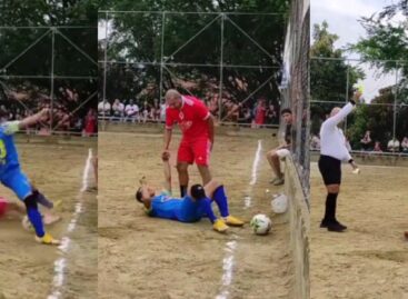 ¿Recuerdan al ‘Totono’ Grisales? Reapareció con terrible patada en un partido en Bello