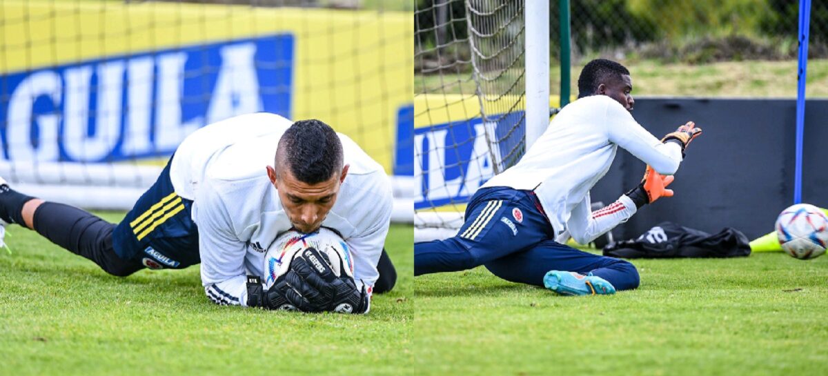 Así fue el primer día de entrenamiento del microciclo de arqueros de la Selección Colombia
