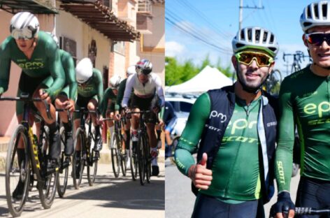 El Team EPM-Scott ganó la Contrarreloj por Equipos en la Clásica de Ciclismo de El Carmen