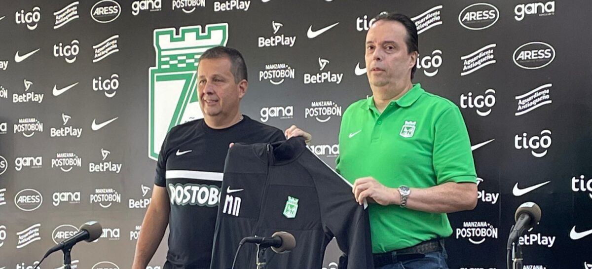 10 frases de Mauricio Navarro en su presentación como nuevo presidente de Atlético Nacional