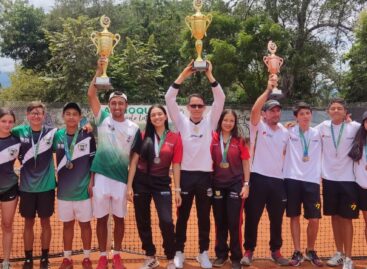Rionegro, campeón en tenis de campo de la final departamental de los Juegos Intercolegiados