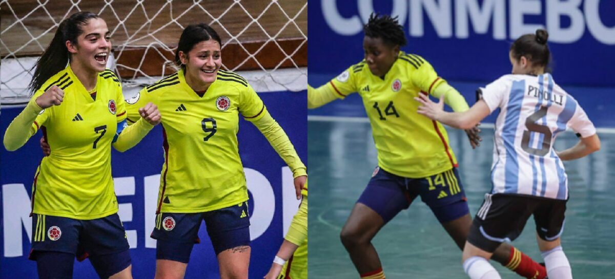 Colombia venció a Argentina en el Sudamericano Femenino Sub-20 de Futsal