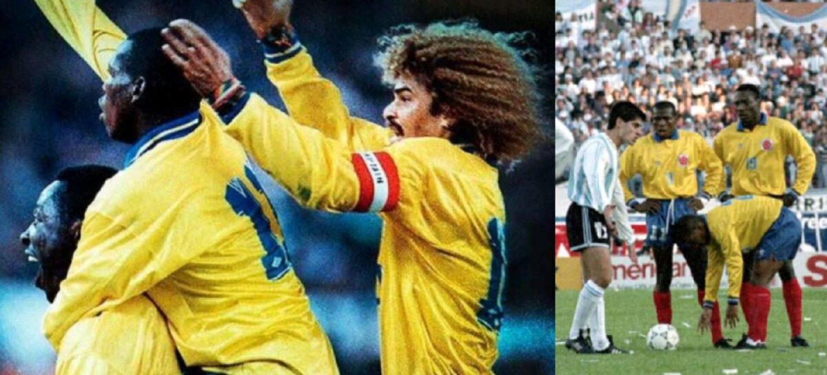 ¡Aquél 5 de septiembre! Se cumplen 29 años del 5-0 de Colombia sobre Argentina
