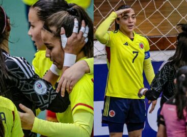 ¡Imparables! Colombia goleó 6-0 a Perú en el Sudamericano Femenino Sub-20 de Futsal