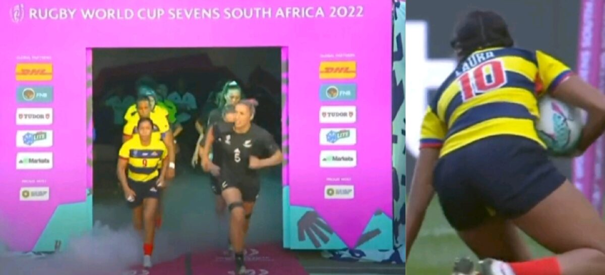 ¡Momento para la historia! Colombia debutó en el Mundial de Rugby Sevens