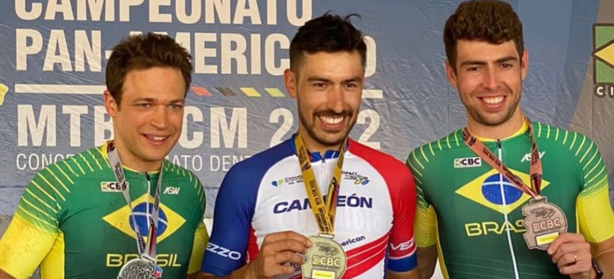 Bernardo Suaza, campeón de la Maratón en el Panamericano de MTB en Brasil