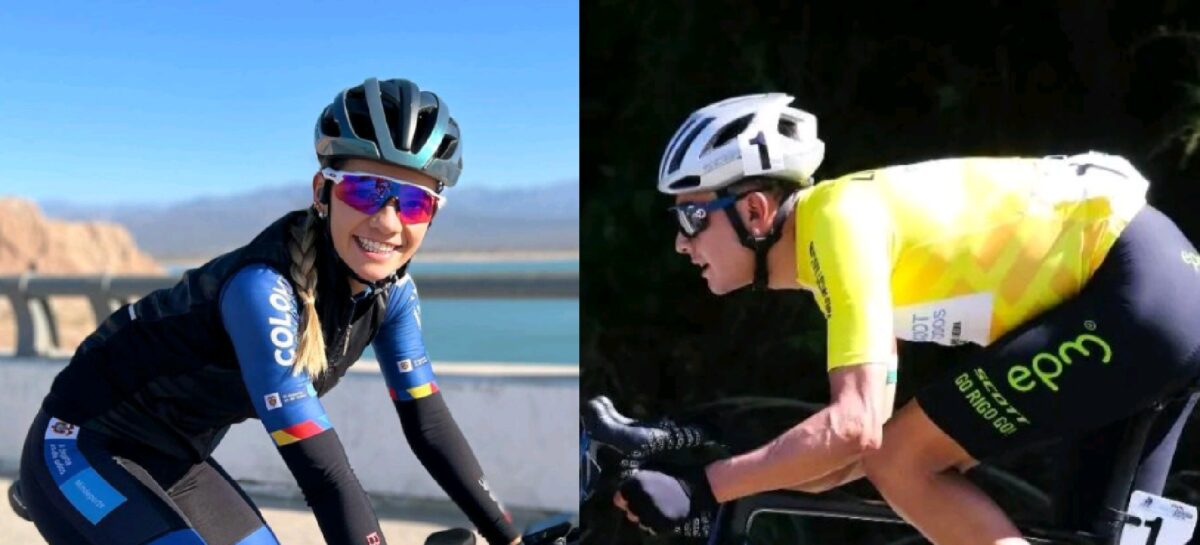 Marcela Hernández y Rodrigo Contreras; los primeros en debutar en el Mundial de Ruta en Australia