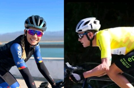 Marcela Hernández y Rodrigo Contreras; los primeros en debutar en el Mundial de Ruta en Australia