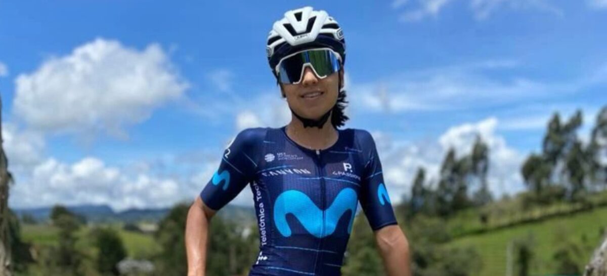La cejeña Paula Patiño renovó contrato por tres años más con el Movistar Team