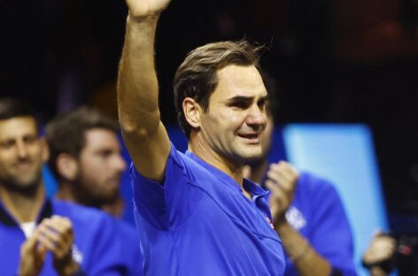 ¡Gracias por la magia! Entre lágrimas, Roger Federer se despidió del tenis profesional