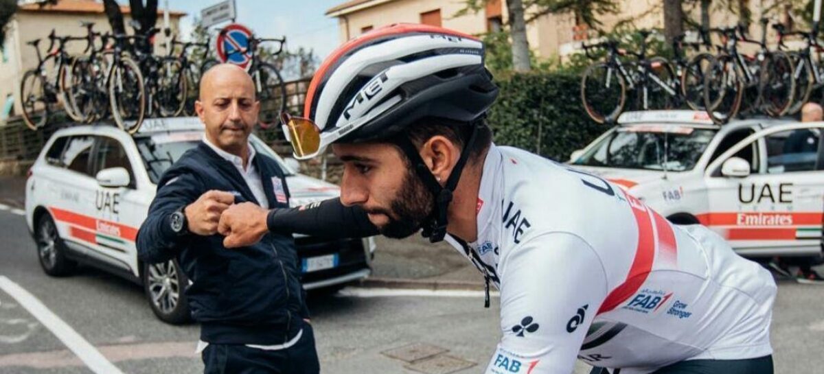«Su ética de trabajo está en un 5 o un 6», director del UAE Team sobre Fernando Gaviria