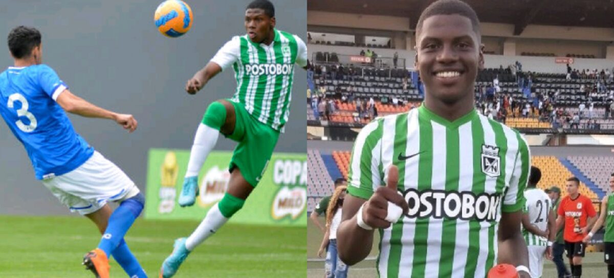 Oscar Perea, jugador de Atlético Nacional, es considerado uno de los mejores 60 futbolistas jóvenes del mundo