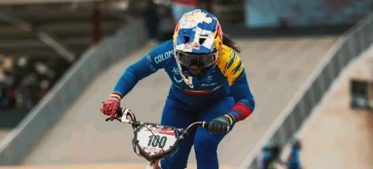 La antioqueña Mariana Pajón se consagró campeona de la Copa Mundo de BMX