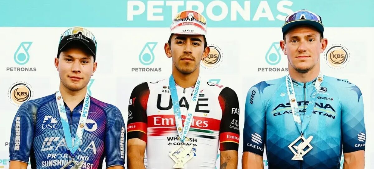 El colombiano Juan Sebastián Molano ganó la segunda etapa del Tour de Langkawi