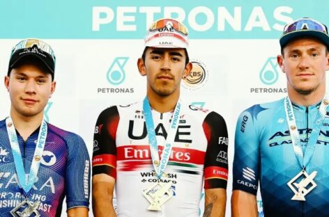El colombiano Juan Sebastián Molano ganó la segunda etapa del Tour de Langkawi