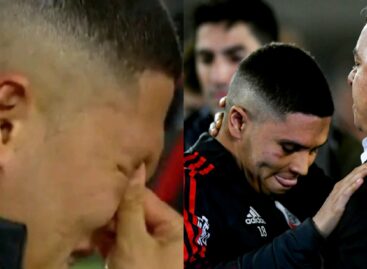 Juan Fernando Quintero, el más emocionado en la despedida de Marcelo Gallardo