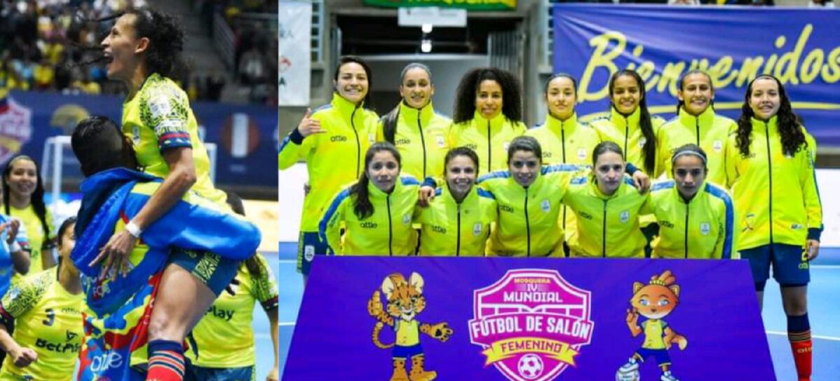 La Selección Colombia Femenina avanzó a la segunda ronda del Mundial de Fútbol de Salón