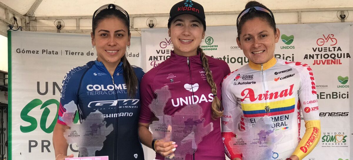 Carolina Vargas, campeona de la Vuelta a Antioquia Femenina