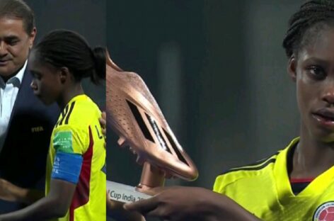 Linda Caicedo ganó la Bota de Bronce y el Balón de Plata en el Mundial Femenino Sub-17