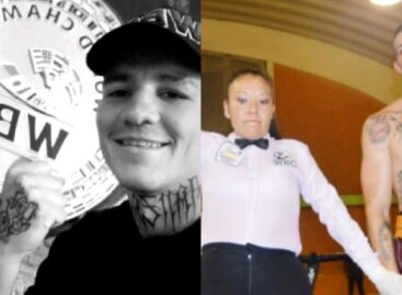 El boxeador rionegrero, ‘Manzano’, regresó a casa tras pelear por el título Fercambox Silver WBC en México