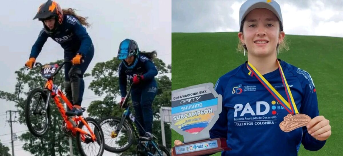 Isabela Carranza, subcampeona de la Copa Nacional BMX