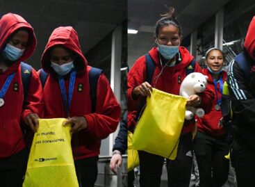La Selección Femenina Sub-17 ya está en Colombia y se alista para recibir múltiples homenajes