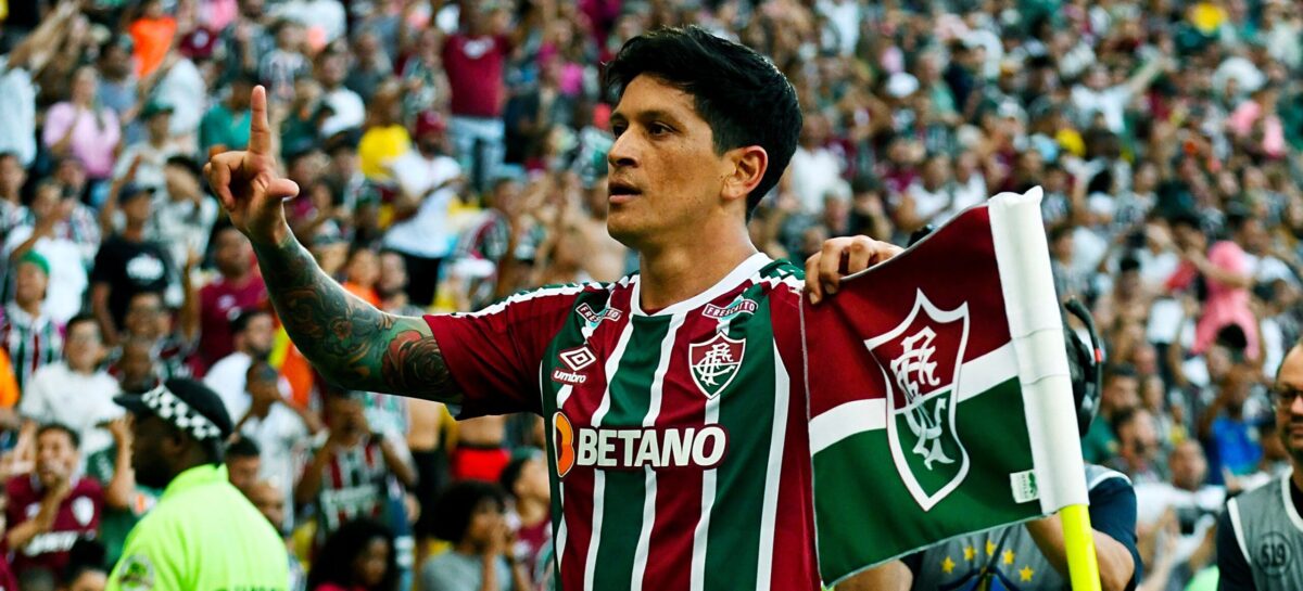 Germán Ezequiel Cano marcó un nuevo triplete y se convirtió en el máximo goleador extranjero de un Brasileirao