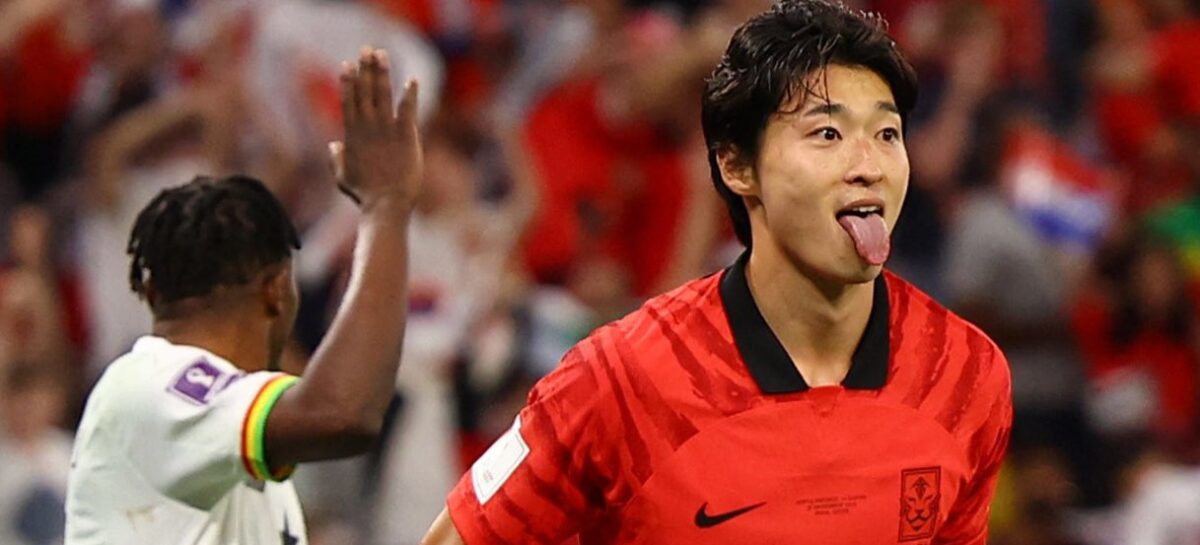 Corea 2-3 Ghana: Cho Gue-Sung anotó el tercer doblete más rápido en la historia de los mundiales