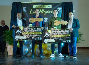 Walter Vargas y José Manuel Atehortúa, fueron elegidos los deportistas del año en El Carmen