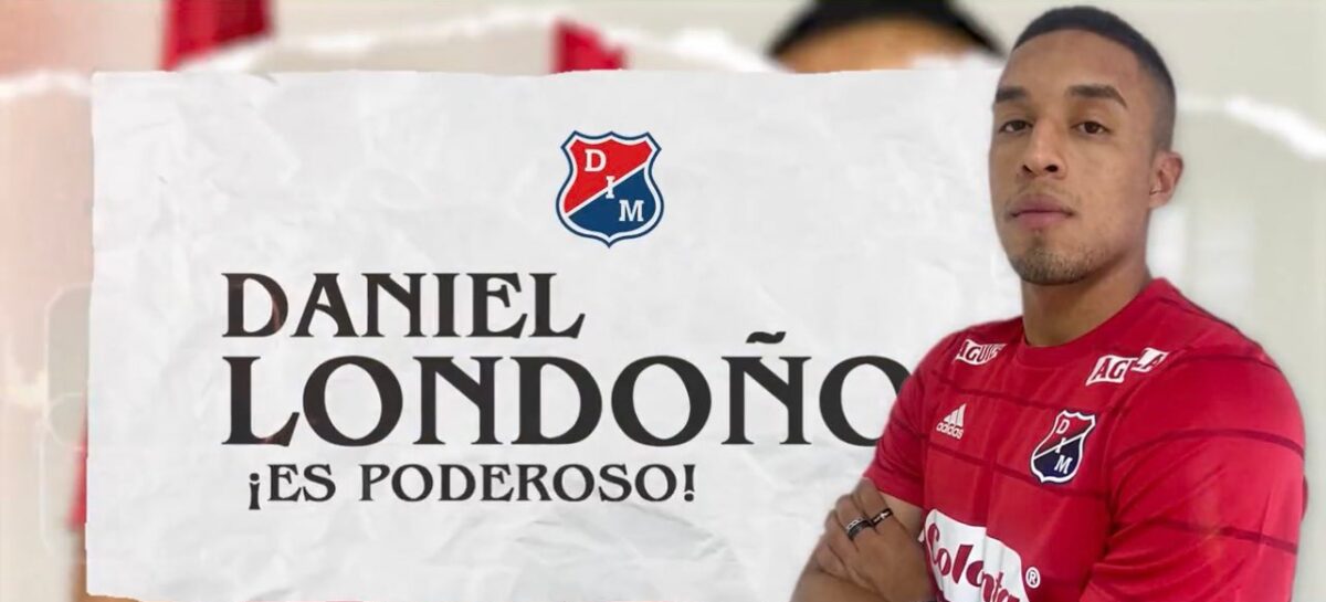 ¡Primer refuerzo rojo! Daniel Londoño es nuevo jugador del DIM