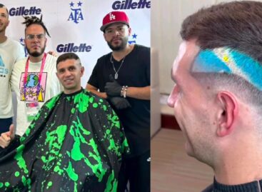 Sebastián Morales, el barbero antioqueño que hizo el corte del ‘dibu’ Martínez