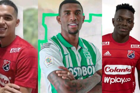 ¡Caras nuevas! Atlético Nacional e Independiente Medellín presentaron refuerzos