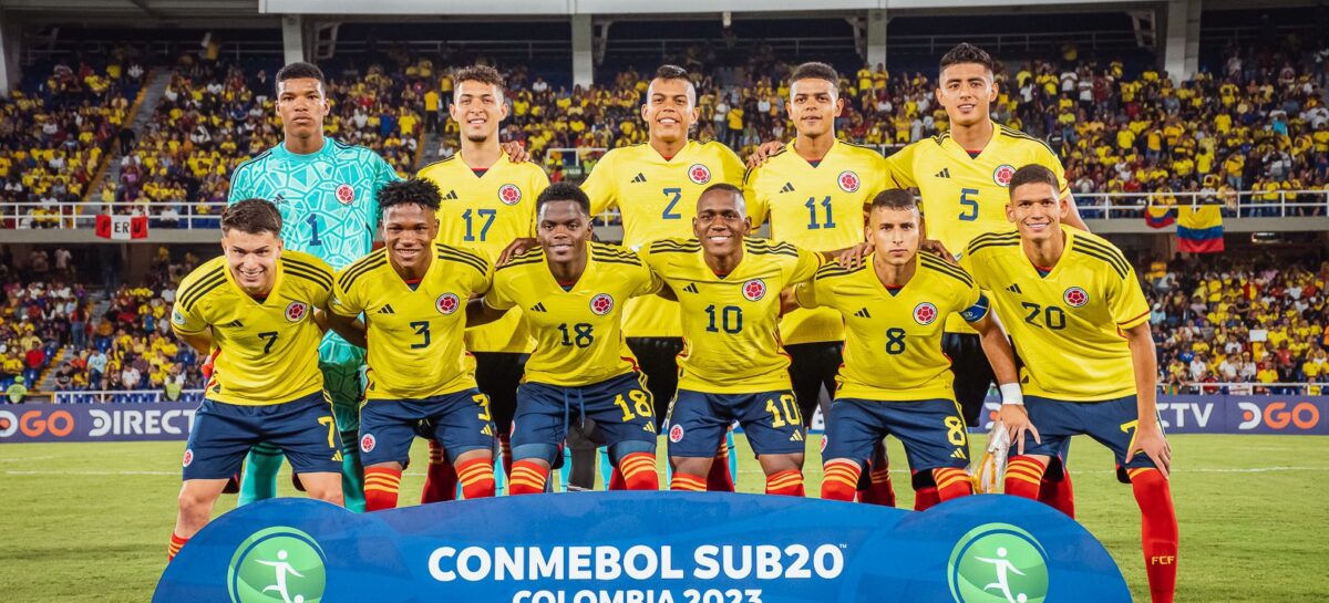 Colombia empató ante Paraguay en su debut en el Sudamericano Sub-20