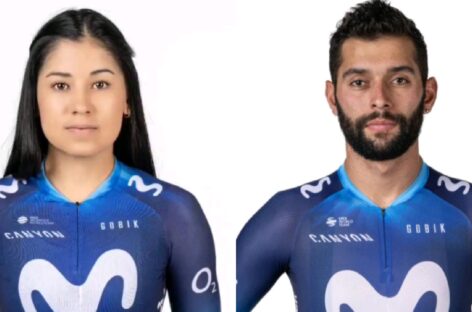 ¡Dos cejeños en el Movistar Team! Paula Patiño y Fernando Gaviria, listos para la temporada 2023